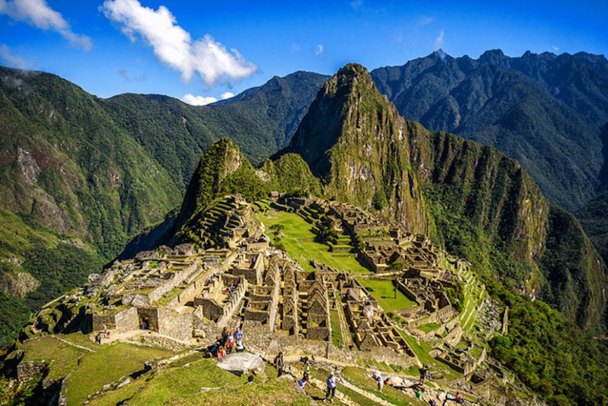 The lost Incan city of Machu Pichu. Courtesy Ron Neuman.