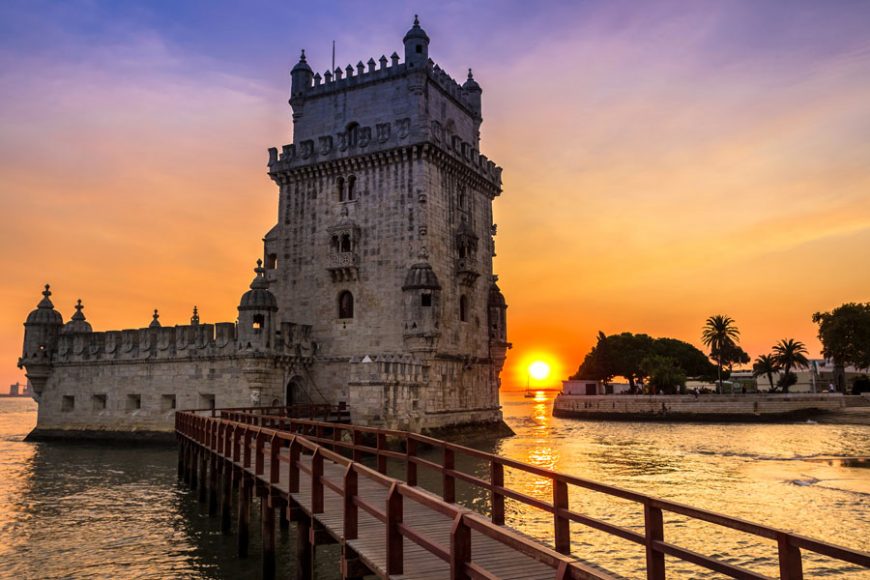 The Tower of Belem.
