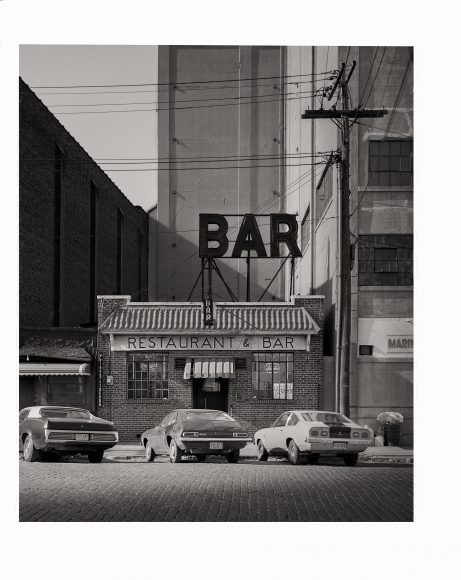 “NYC Bar 1970s” by Dennis Dilmaghani. Courtesy SK Art Gallery NY.