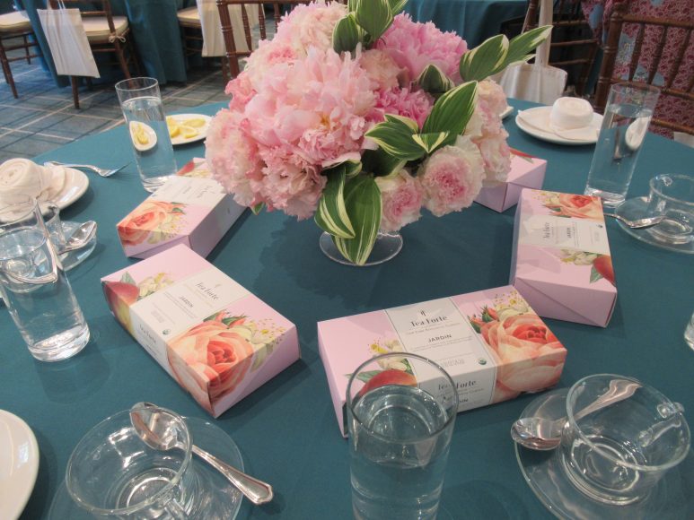 WAG was invited to an afternoon tea to celebrate the launch of Jardin. Tea Forté teamed up with the New York Botanical Garden to create Jardin, a collection of teas and related accessories inspired by the fruits and flowers of the Bronx institution. Photograph by Mary Shustack.