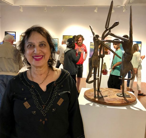 The Silvermine School of Art Student Exhibition and awards ceremony was held earlier this month in New Canaan. Ganga Duleep of Norwalk received honorable mention in sculpture. Courtesy Silvermine Arts Center.