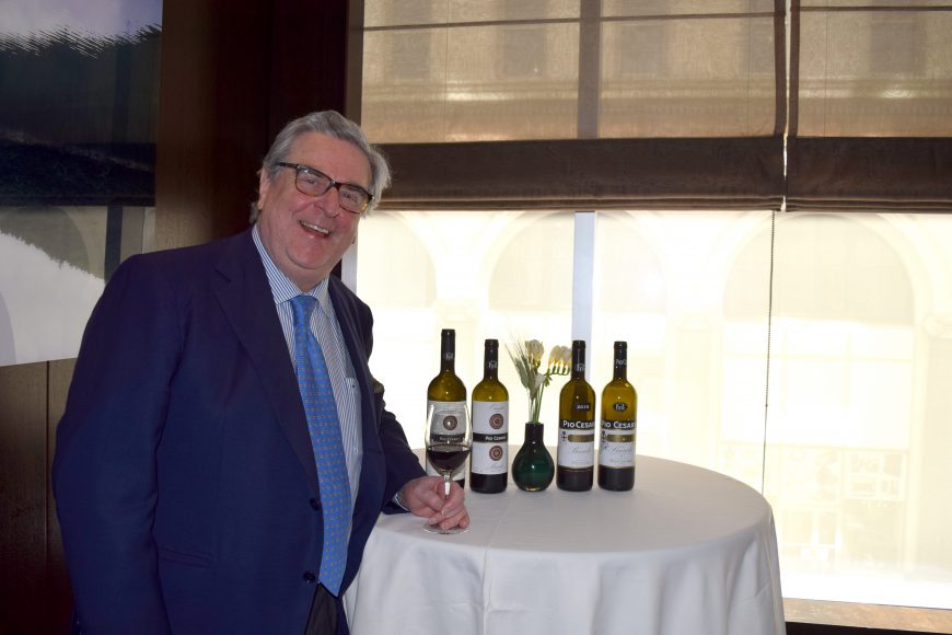 Pio Boffa, fourth generation owner and winemaker of Pio Cesare Winery in the Piedmont region of Italy.