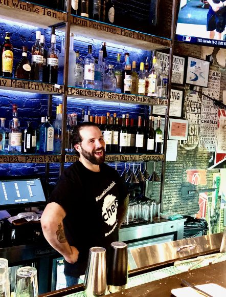 Dave Orsino, cocktail artist at Little Drunken Chef in White Plains.
