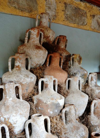 Antique vessels in Bodrum, Turkey.