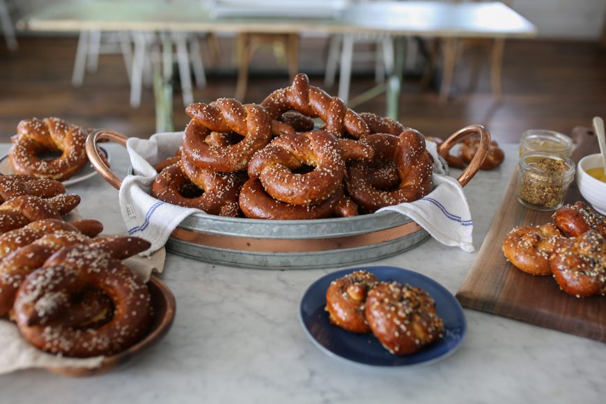 Eastern Standard Provisions Co. offers handcrafted pretzels. Courtesy Eastern Standard Provisions Co.