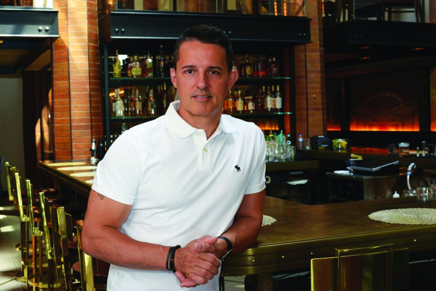 Rui Correia, chef and 
co-owner of Douro. Photograph by Bob Rozycki.