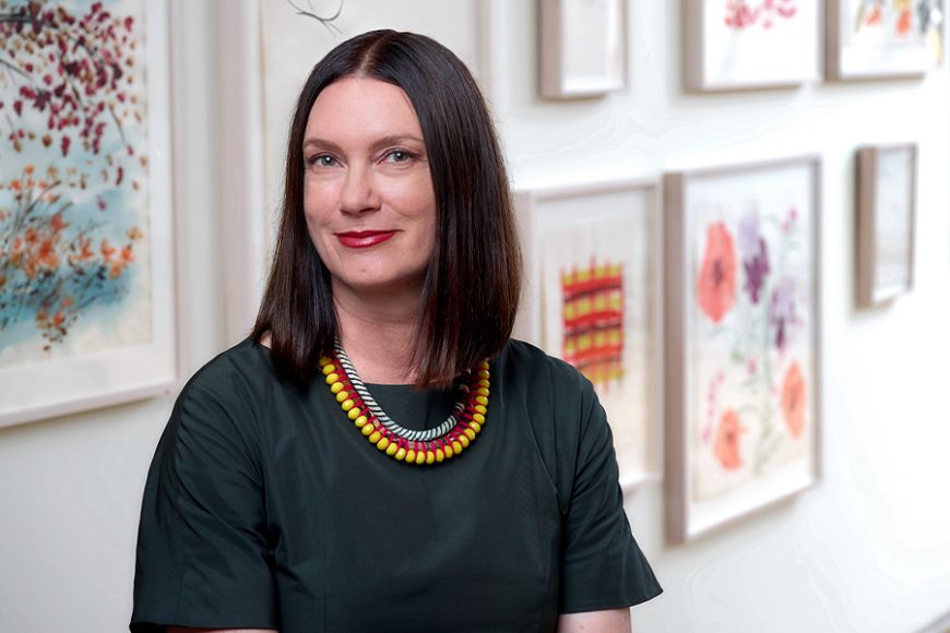 Elissa Auther has been appointed deputy director of curatorial affairs and William and Mildred Lasdon chief curator at the Museum of Arts and Design in Manhattan. Photograph by David Lewis Taylor. Courtesy Museum of Arts and Design.
