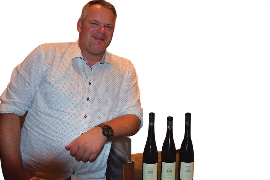 Oenologist Heinz Frischengruber of Austria's Domäne Wachau visited 
Aureole, Charlie Palmer’s Manhattan restaurant, recently.