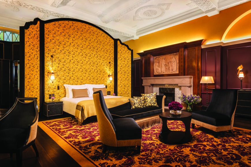 Suite at L’oscar Hotel. Courtesy L’oscar Hotel, London; 