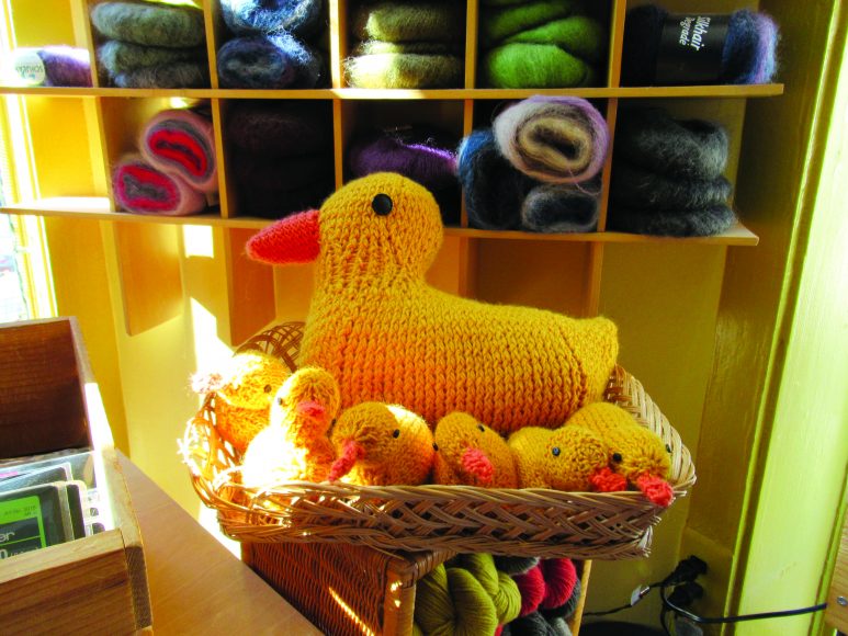 There’s a playful spirit found throughout Flying Fingers Yarn Shop in Tarrytown.