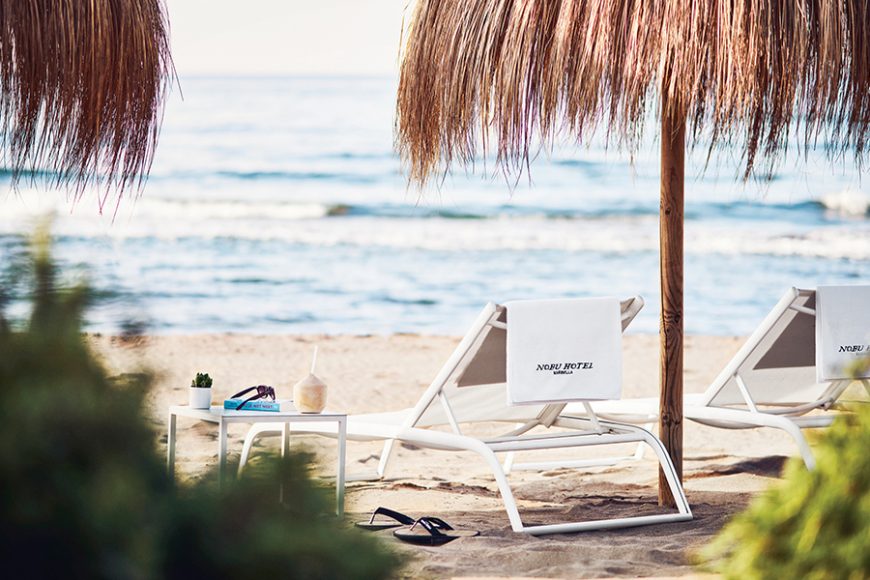 Nobu Hotel Marbella beach. Courtesy
Nobu Hotels.