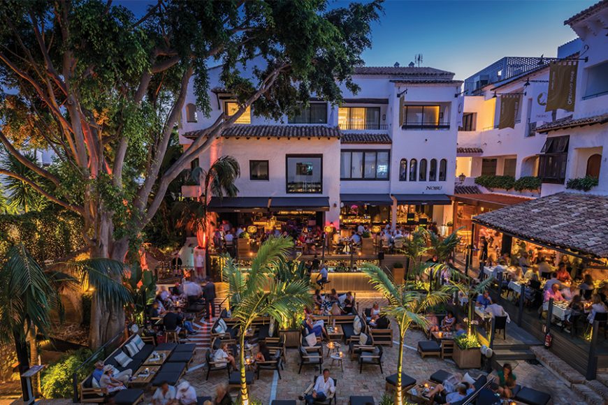 La Plaza by night. Courtesy
Nobu Hotels.