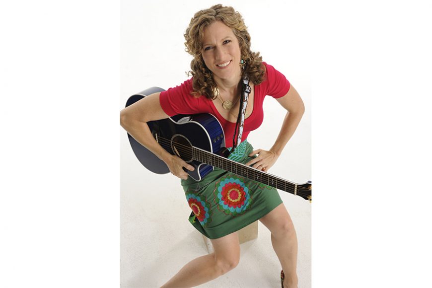 Laurie Berkner, the queen of “kindie rock,” plays the Tarrytown Music Hall Dec. 7. Photograph by Jayne Thornton.