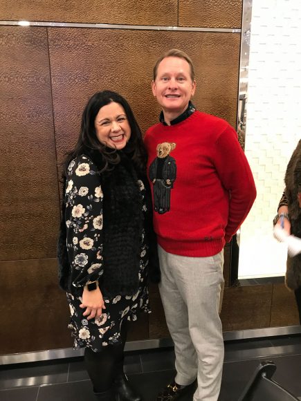 Regina DeCicco and Carson Kressley were the hosts with the most at “The Makeup Date” at Bloomingdale’s White Plains Nov. 17. Photographs by Fatime Muriqi.