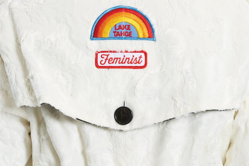 Faux fur designs from Maison Atia, here, and on page 62. Courtesy Maison Atia.