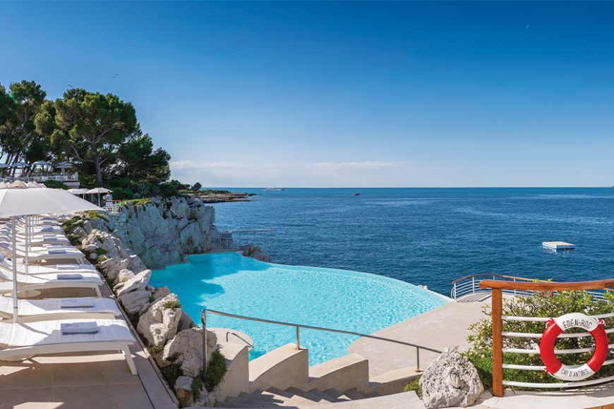 Hotel du Cap swimming pool, 1920. 
Courtesy Oetker Collection.