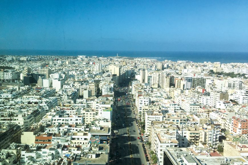 Casablanca view. Courtesy Jeremy Wayne.
