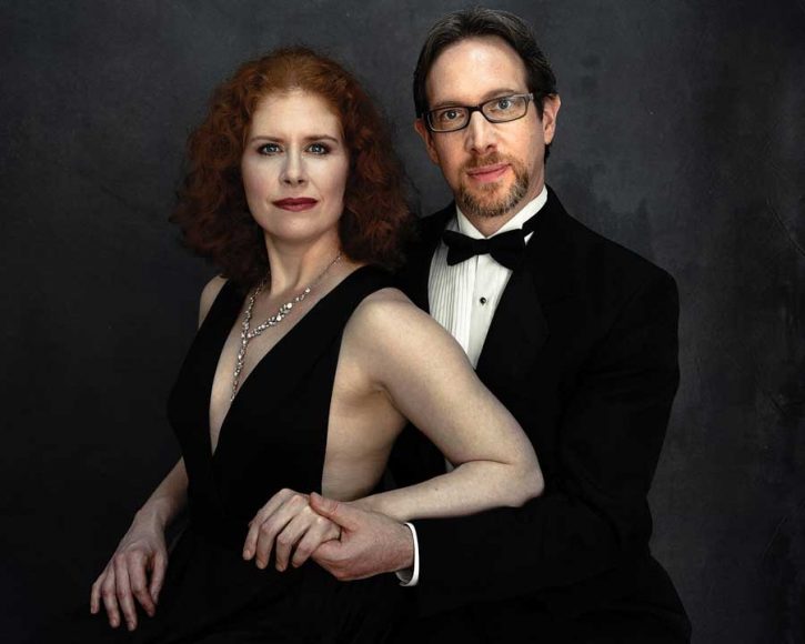 Guest artists Elizabeth Gerbi and Christopher Brellochs will be featured during the Northern Dutchess Symphony Orchestra’s “French Kiss” concert, set for Feb. 8 in Hyde Park. Photograph by Evangeline Gala. Courtesy Northern Dutchess Symphony Orchestra.