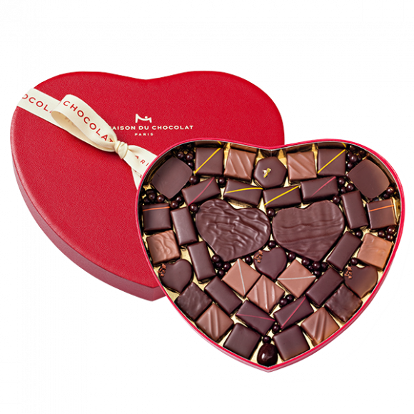 La Maison du Chocolat has a variety of offerings in dark, milk and white chocolate combinations embellished with nutty and passion fruity creations, perfect for Valentine’s Day. Photographs courtesy La Maison du Chocolat.