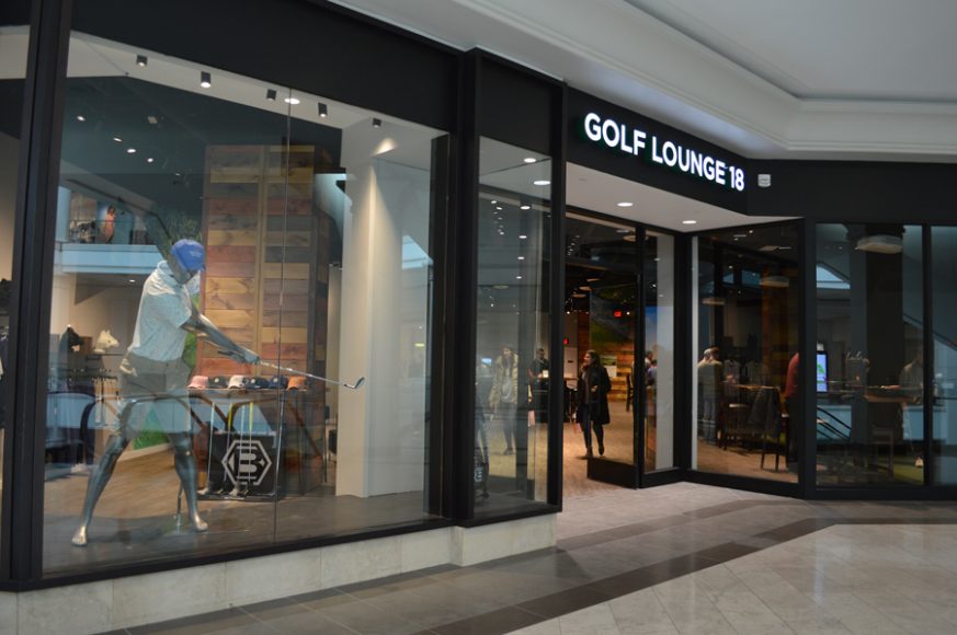 You’ll find yourself shouting “Fore!” at the new Golf Lounge 18 at The Westchester in White Plains. Photographs by Peter Katz.