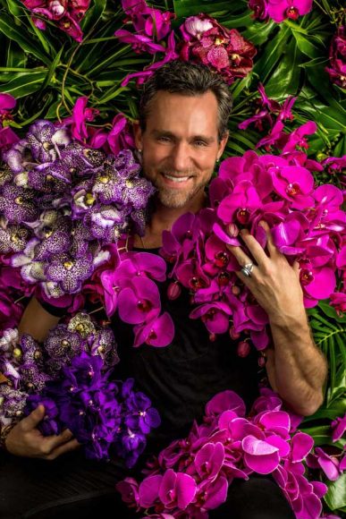 Say “I love you” with orchids when you visit “The Orchid Show:  Jeff Leatham’s Kaleidoscope,” opening Saturday, Feb. 15 at the New York Botanical Garden. Courtesy the New York Botanical Garden.