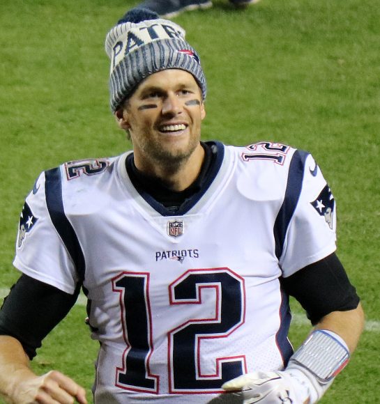Tom Brady on Nov. 12, 2017. Photograph by Jeffrey Beall.