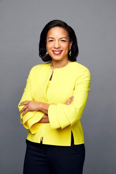 Former National Security Adviser and U.N. Ambassador Susan E. Rice (pictured) joins Gretchen Carlson as keynote speakers for the March 19 “Westchester Women’s Summit.”