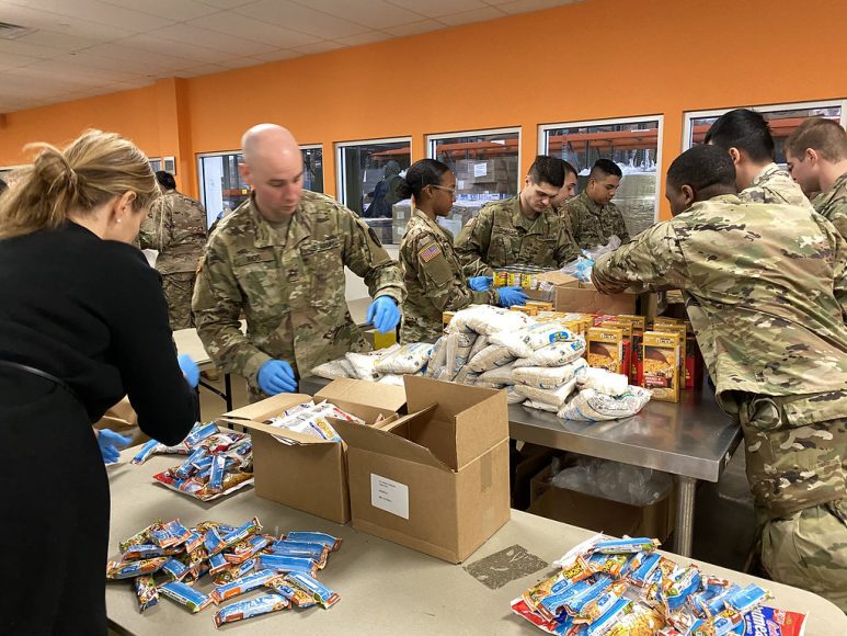 Feeding Westchester is working with the New York National Guard to help the food-insecure in the New Rochelle COVID-19 containment zone.