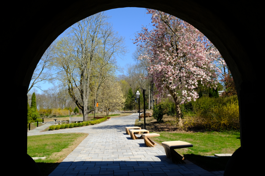 Caramoor’s Center Walk. Photograph by Gabe Palacio.