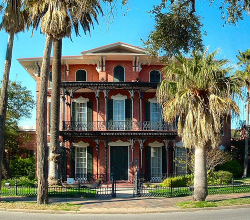 Historic Ashton Villa in Galveston, Texas, where slavery formally ended on June 19, 1865.