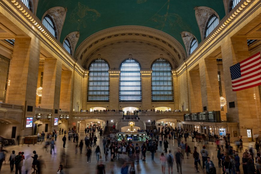 Grand Central Terminal’s Main Concourse at midday, pre-pandemic. Courtesy Flickr.