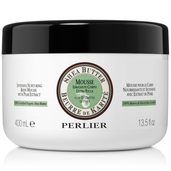 PERLIER SHEA BUTTER PEAR BODY MOUSSE