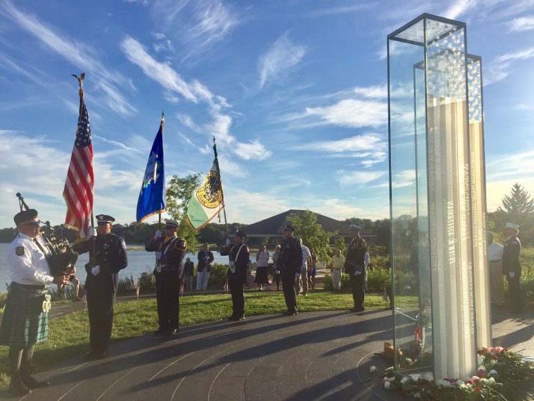 The September 11th Memorial Greenwich. Photograph by Stephanie Dunn Ashley.
