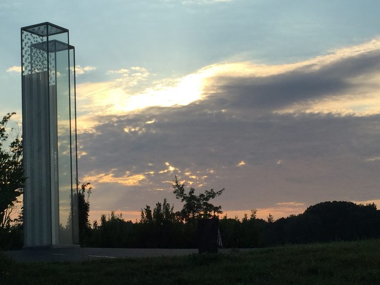 The September 11th Memorial Greenwich. Photograph by Stephanie Dunn Ashley.
