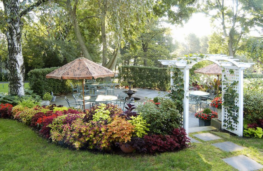 Terrace at Thomas Henkelmann Restaurant, Homestead Inn.
Courtesy Homestead Inn.
