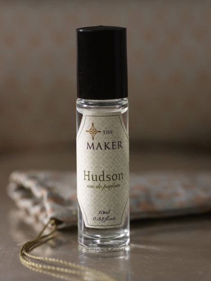 The Maker Hudson rollerball is a unisex fragrance from the new Meet Your Maker hotel in Hudson, New York.  Courtesy Meet Your Maker.