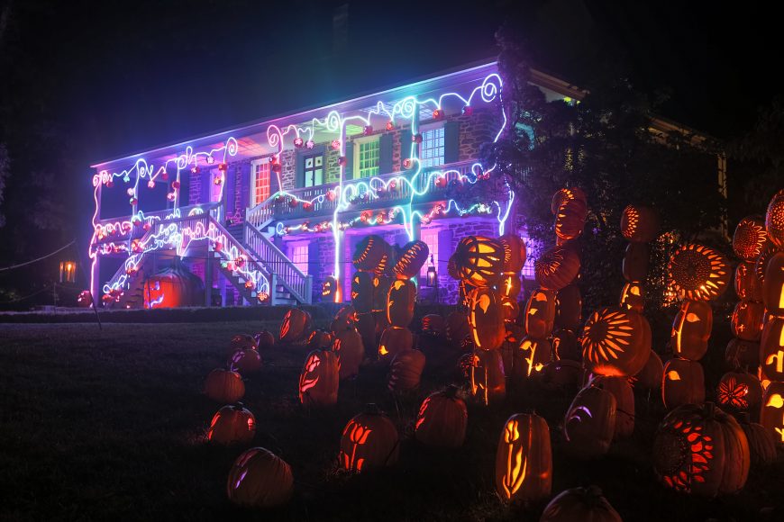 This is a view of the The Great Jack O'Lantern Blaze at Van Cortlandt Manor in Croton-on-Hudson, N.Y. on September 18, 2019.  (Photo by Tom Nycz)