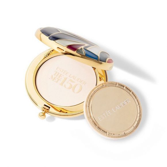 Santa, please:  Will you send us Estée Lauder’s new Collectible Powder Compact with Perfecting Pressed Powder, created for The Met? 