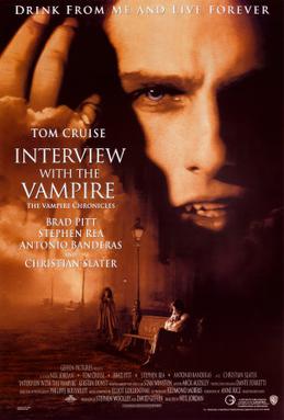 Controversial in its day for the casting of Tom Cruise as the main character, Lestat, “Interview With a Vampire” (1994) was nonetheless a commercial hit receiving mixed to good reviews. 