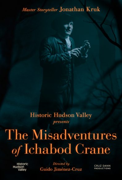 Master storyteller Jonathan Kruk stars in “The Misadventures of Ichabod Crane, which along with “The Legend of Sleepy Hollow: A Shadow Puppet Film” reimagines Washington Irving’s famed tale for our socially distanced times.