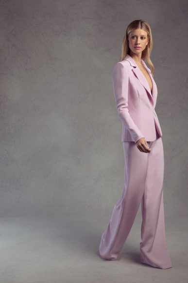 New from Cristina Ottaviano – the sexy statement pantsuit.