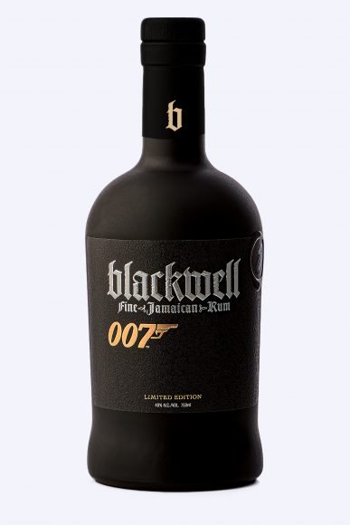 Blackwell 007, a limited edition fine Jamaican rum, is licensed to thrill. Courtesy Blackwell Rum.
