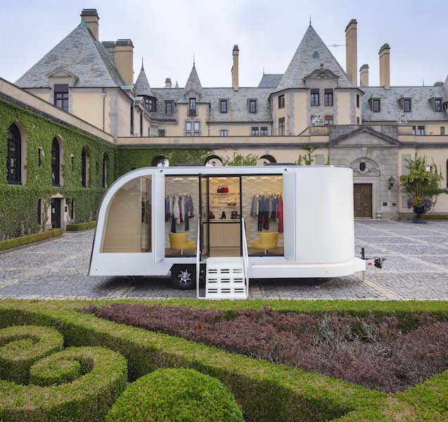 Louis Vuitton takes boutique on wheels to customer's doorsteps - Luxebook