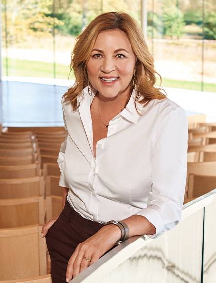 Sharon Prince, Grace Farms Foundation’s founding CEO. Photograph by Ryan Slack.