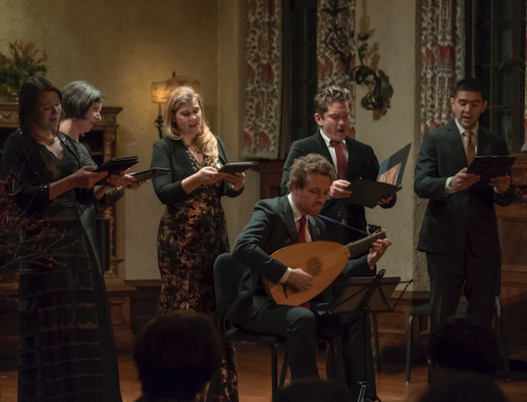 Caramoor in Katonah livestreams a performance by TENET Vocal Artists Saturday, Dec. 12 at 5 p.m.