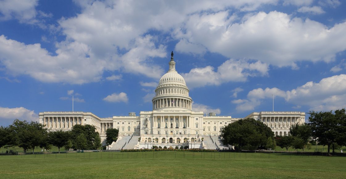 The Capital Building in our nation’s capital, Washington, D.C., home to the legislative branch of government and site of the inauguration of the president, head of the executive branch. Photograph by Martin Falbisoner.