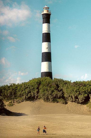 Claromecó Lighthouse, Buenos Aires, Argentina (circa 1922). Photograph by Marco Catullo.