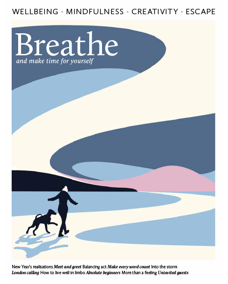 Breathe magazine invites you to “make time for yourself.” Courtesy Breathe magazine.