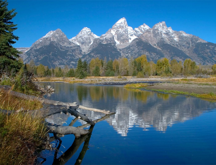 Aren’t they Grand? The Tetons, of course.