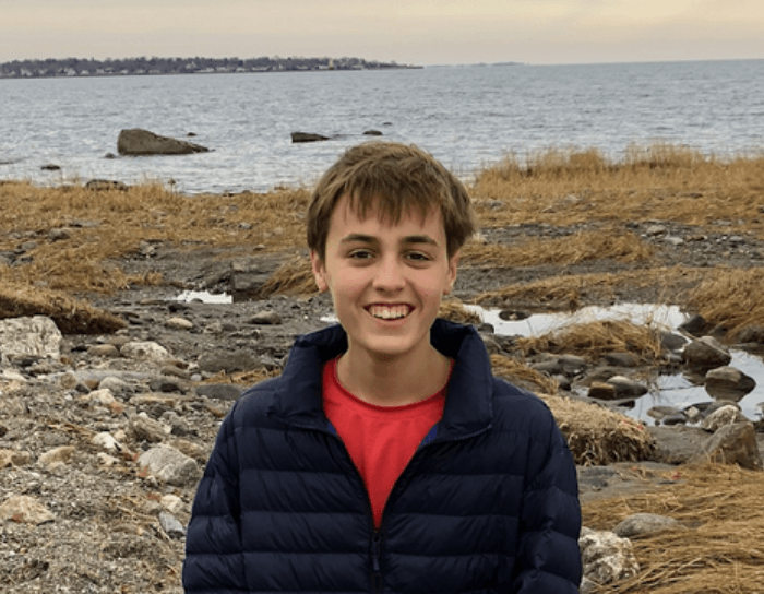 Greenwich High School sophomore and Bruce Museum Seaside Center volunteer Luke Meyers lost his battle to cancer in 2019. But his dream of a permanent climate change exhibit at the center is becoming a reality. Courtesy Bruce Museum.
